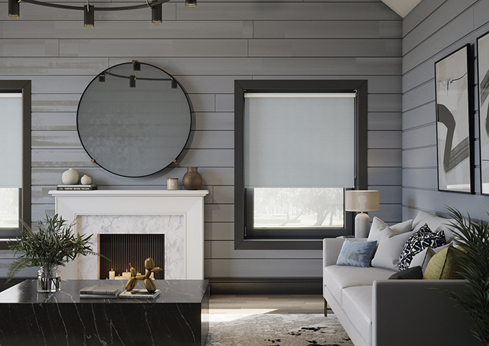 Modena (Blackout), Subtle Grey - Roller Blind - Image 3